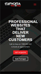 Mobile Screenshot of euphoriawebdesign.com.au